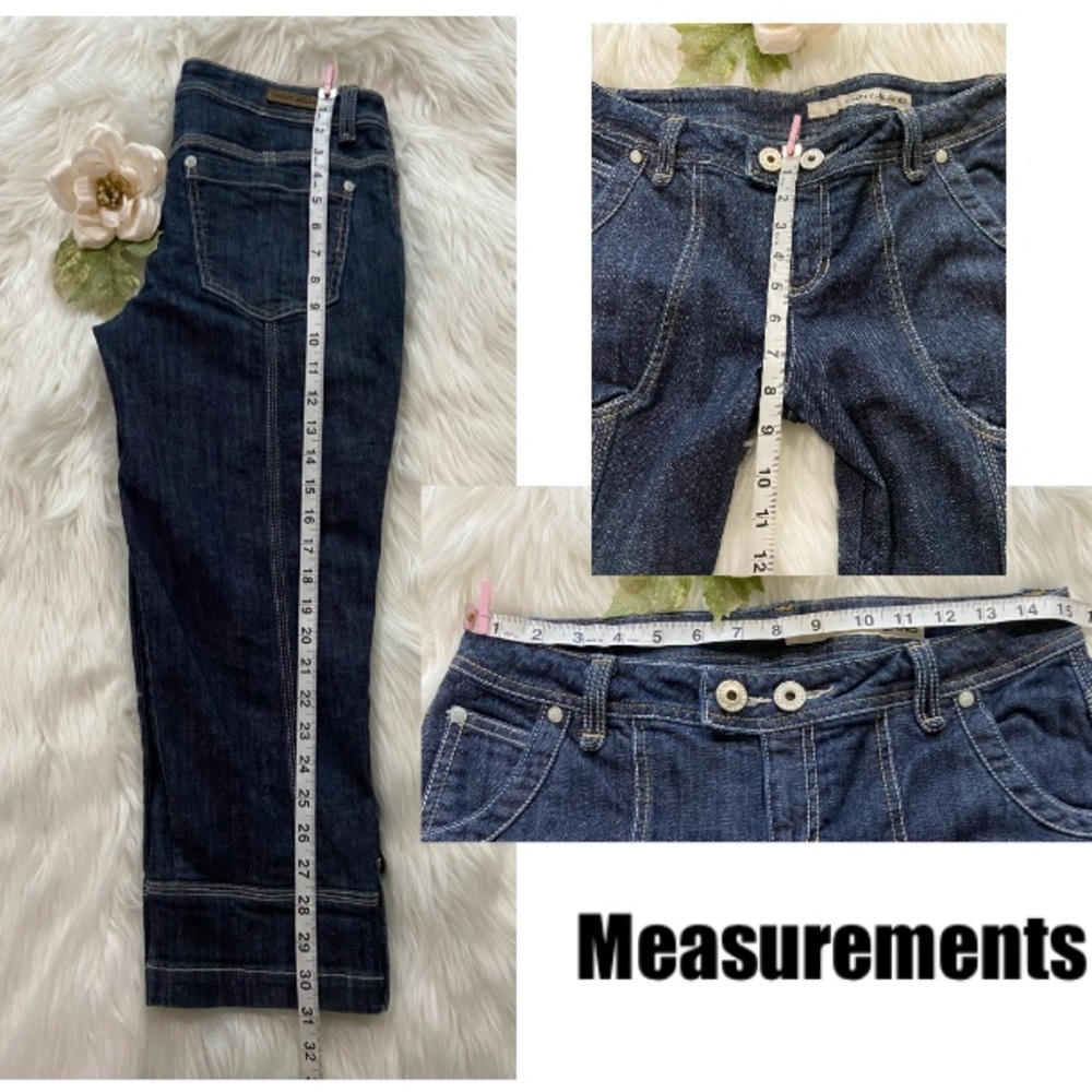 DKNY Capri Jeans size 8 - Picture 7 of 8